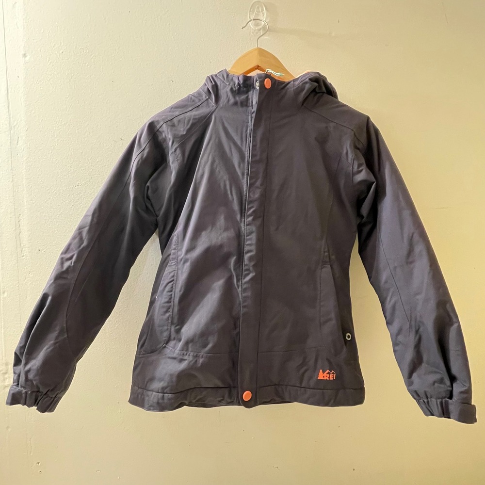 REI Kids Charcoal Puffer Jacket